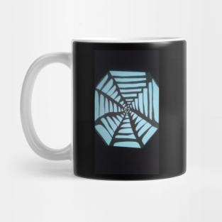 The Blue Web Mug